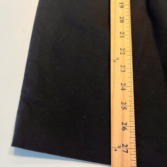 Sandro Paris Black Strapless Mini Dress with Blue Trim 2 - Picture 9 of 9